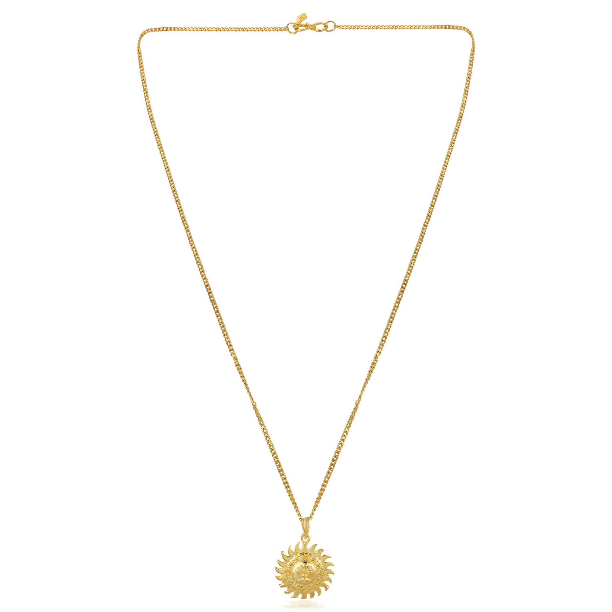 Goldplated Sun Pendant
