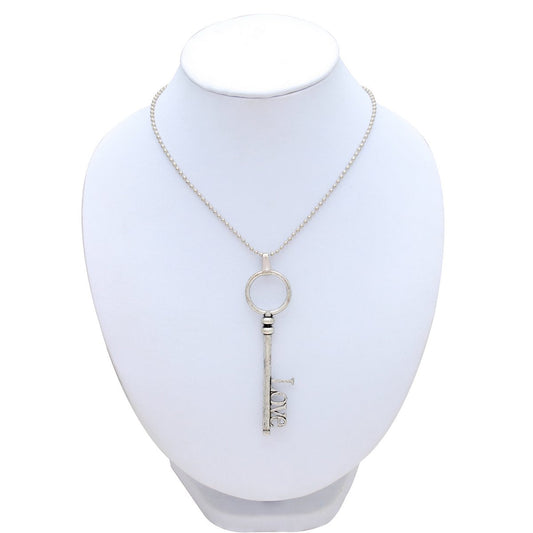 Silver plated Key design Fashion Pendant