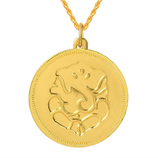 Goldplated Sarvana Kartikeya Pendant