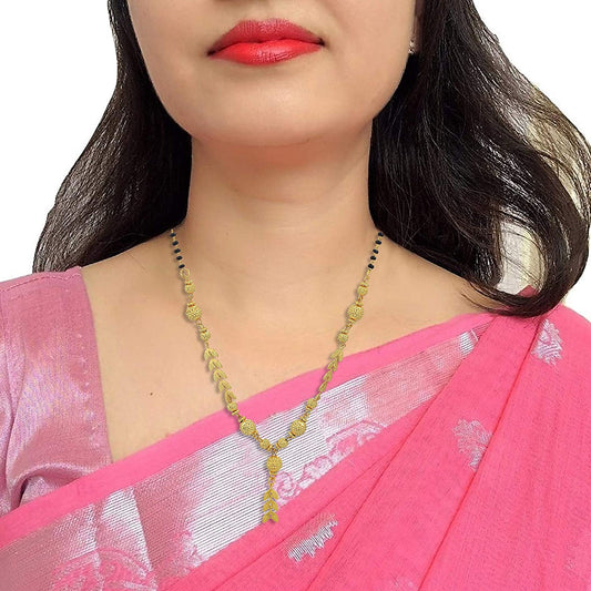 Gold plated Single strand Traditional Mangalsutra