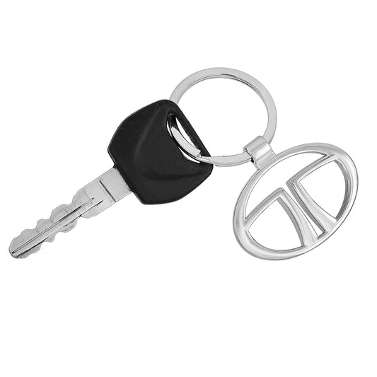 Stainless steel TATA Logo Car Key chain keychain Accessory