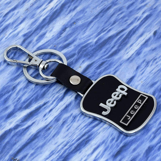 Metallic Black Jeep Keychain (CLRM6440)