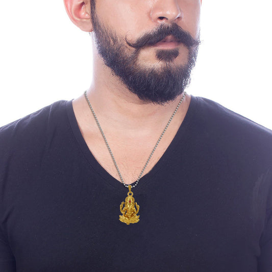 Goldplated Ganesh Pendant