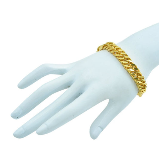 Micron Goldplated Partywear link Bracelet