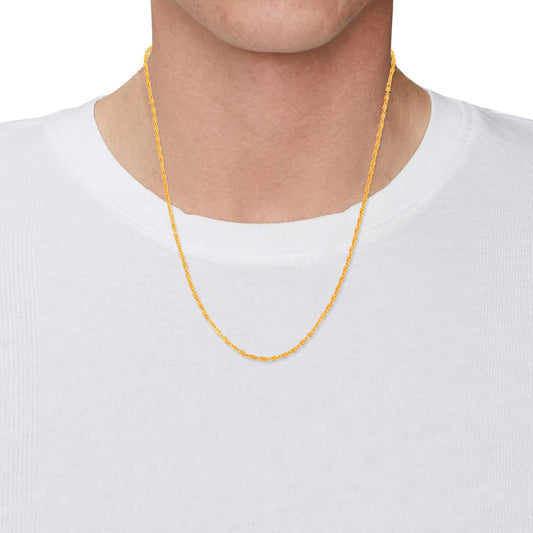 Micron Goldplated Bar-string Chain