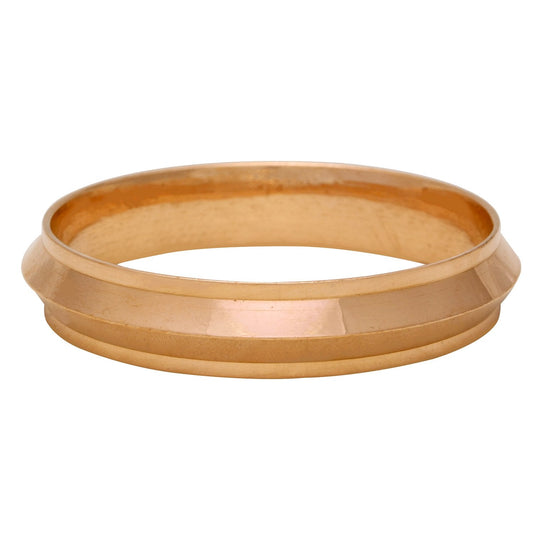 Pure Copper 15mm Big, Bold and Broad, Conical design health benificial bangle Kada