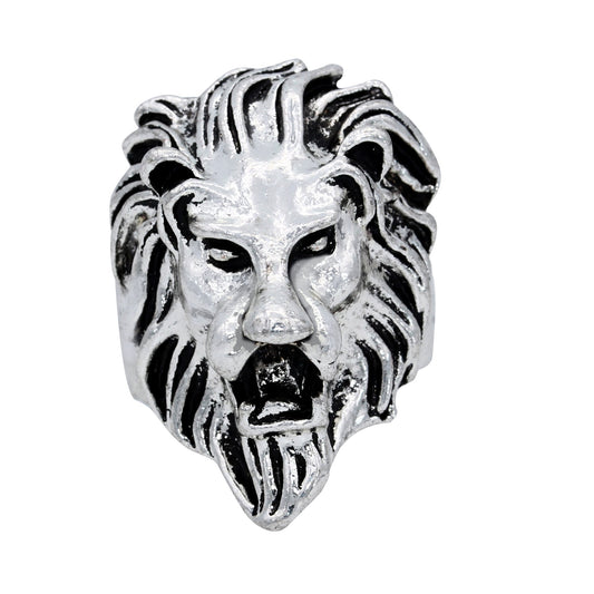 Oxidised Antique finish Brass, Royal Bengal Tiger Head, Macho,design Finger ring