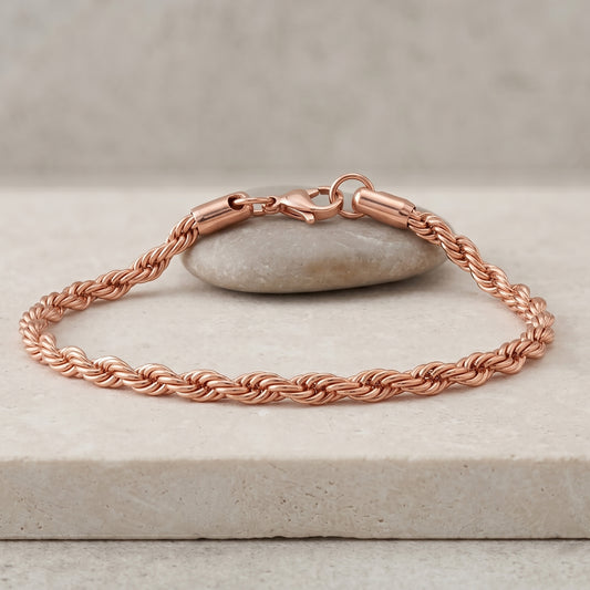 Pure Copper Rope Design Bracelet for Women boys (BLDM3931)