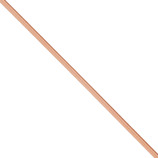 Thin Sleek Rose Gold Plated Pure Copper Bracelet for Women and Girls (BLGS5932)