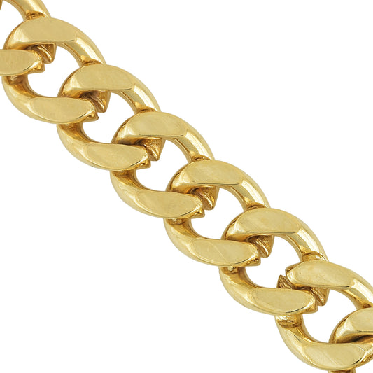 Premium Brass Micron 1 Gram Gold 40Gms heavy Men Bracelet (BLKL1097)