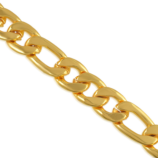 Brass Micron 1 Gram Gold Bracelet (BLKL7578)