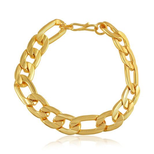 Brass Micron 1 Granm gold jewellery Bracelet for men women (BLKL7579)