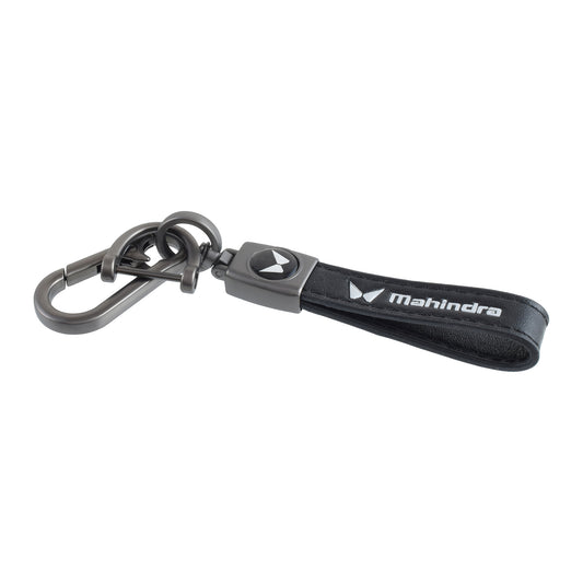 Leather Mahindra Keychain (CLMC8535)