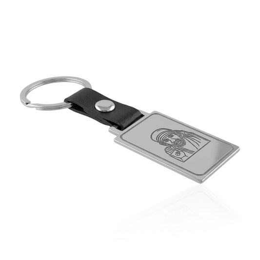 Premium Stainless Steel Shirdi Sai Baba Laser Engraved Keychain (CLMC8560)