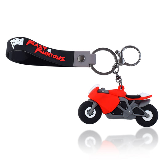 Silicon Superbike racing Bike keychain (CLRM6717)