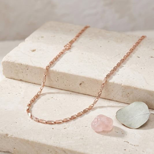 Pure Copper chain necklace for Men Women (CNCG4393)