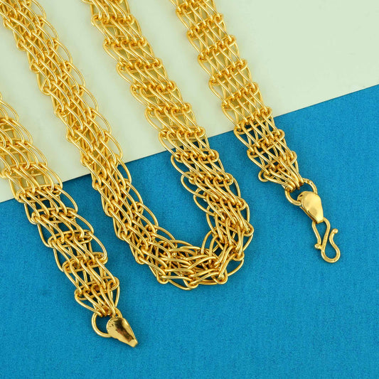 Micron Brass Goldplated Necklace Chain