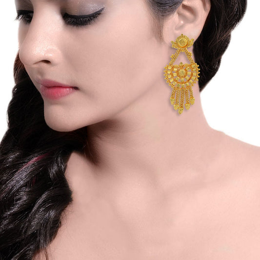 Brass Goldplated Earrings