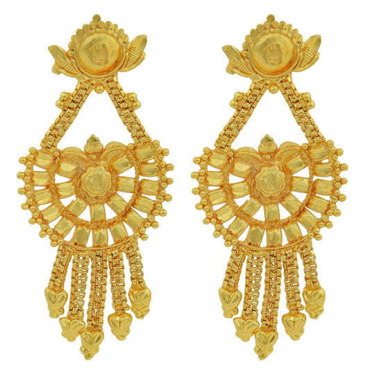 Brass Goldplated Earrings