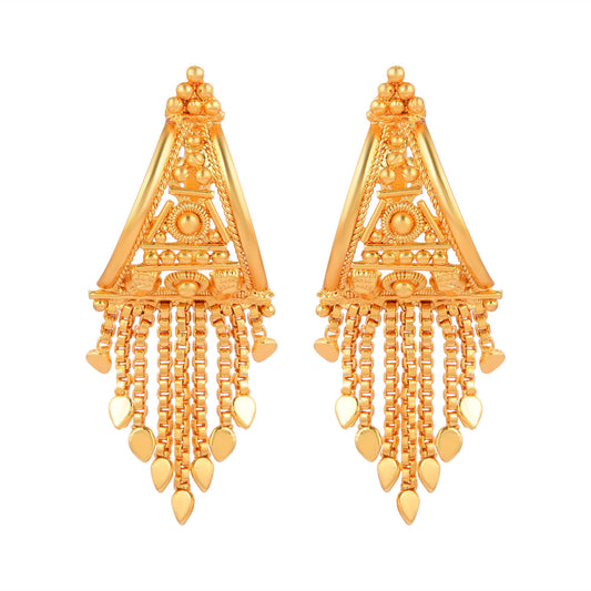 Brass Micron Goldplating Fashion Earrings Women