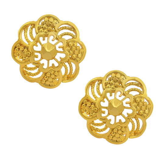 Goldplated Handmade Stud earrings