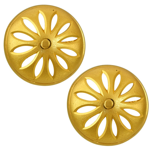 Brass Goldplated Fashion earring women