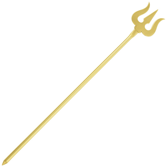 Brass Gold Thin Trishul for Puja Home decor (HDSC5199)