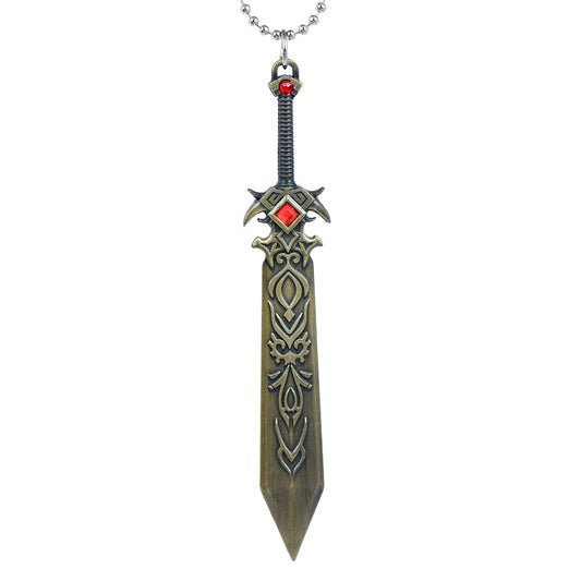 The Atlantian-Conan The Barbarian Inspired, Bold Macho Sword Pendant