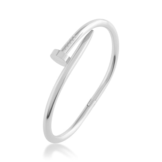 Stainless Steel Cartier replica Nail cuff kada Bracelet (KDDM3773)