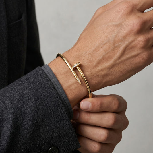 Stainless Steel Cartier replica LOVE collection Bracelet (KDDM3775)