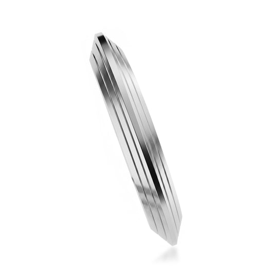 316L Surgical Grade stainless steel thick heavy jointless bangle Kada for Men-sikh sardar punjabi kada (KDMI5578)