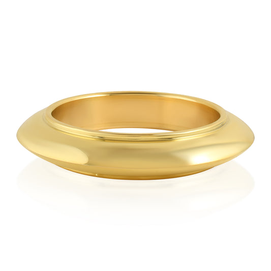 Pure Brass High gloss thick and Heavy 410 Gram Kada Bangle Men (KDNI8265)