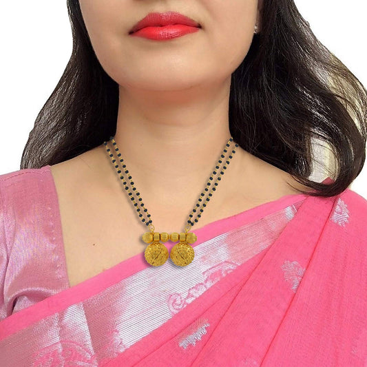 Gold plated Stylish 2 Wati double wati Fashion Mangalsutra