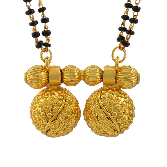 Gold plated Stylish 2 Wati double wati Fashion Mangalsutra