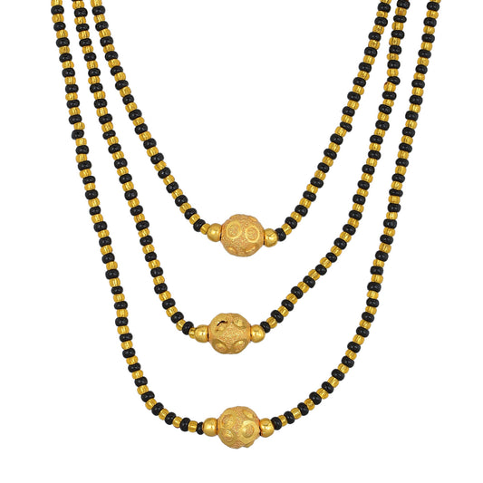 Gold plated Jhanvi Mangalsutra traditional Women