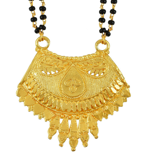 Gold plated, Handmade Traditional Mangalsutra