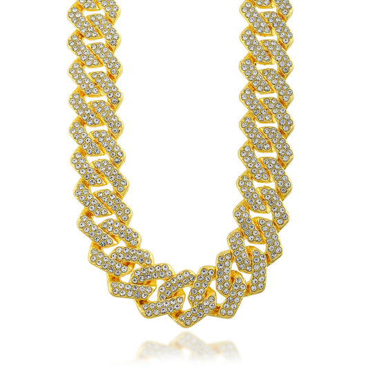Brass 24KT Micron Gold plated Engagement Wedding jewellery necklace (NKKL7803)