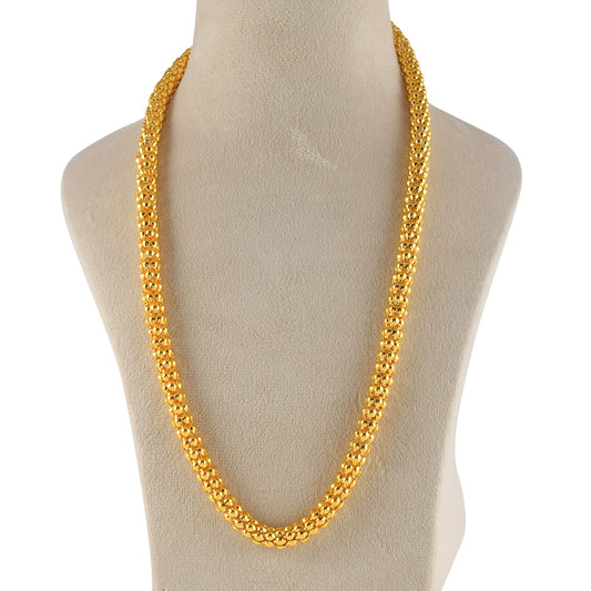 Brass Goldplated Thick look light weight chain Necklace