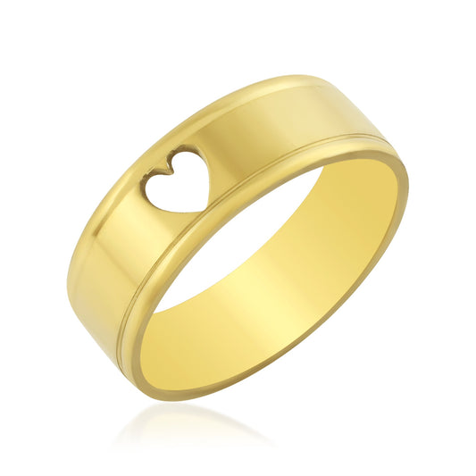 Goldplated Heartshape Finger ring Challa Finger band