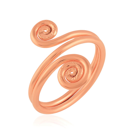 Pure Copper Single Wire Handmade Fashion Finger ring Women