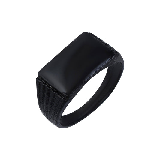 Brass Black Coated Fashion fingerring Men Women