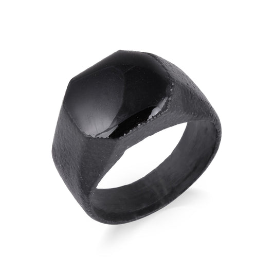 Black Brass Fashion fingerring Unisex Jewellery(ORKL7675)