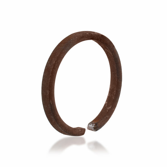 Original Genuine Old Ganga Boat challa for Shani Dosh/ शनि दोष के लिए, उपयोग की गई गंगा नौकाओं, असली शुद्ध, मंत्र आरोपित और ऊर्जावान कील की अंगूठी.Genuine Iron Ganga ni naav ki keel Ka Challa for Shani dasha (ORNI8165)