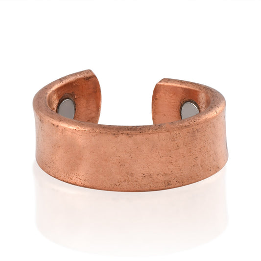 Pure Copper & Magnetic Health benificial Finger ring (ORNI8225)