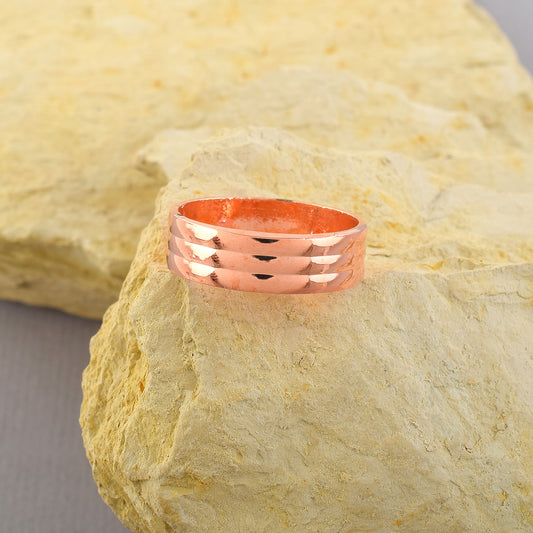 Pure Copper challa Finger Ring (ORNI8329)