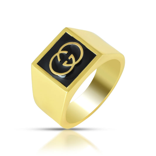 Goldplated Designer GUCCI Finger ring Men (ORRI5410)