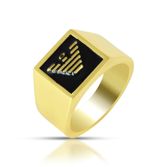 Goldplated Designer ARMANI Finger ring Men (ORRI5412)