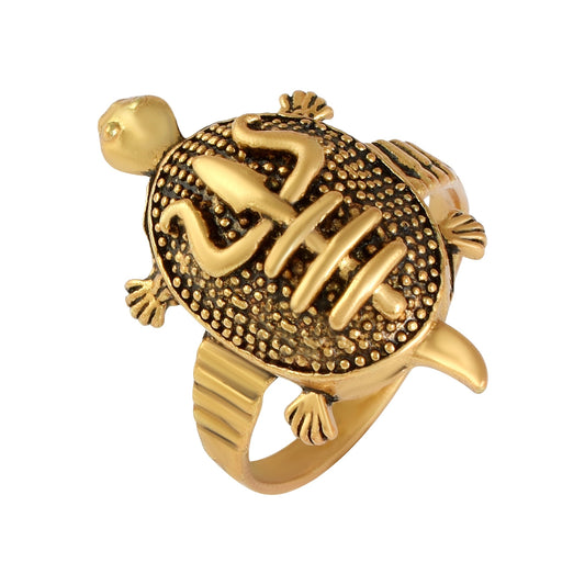 Kachua Shivji Spiritual Men Finger ring (ORRM6519)