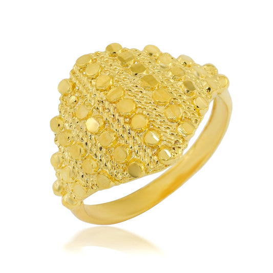 Goldplated Traditional fingerring Fashion