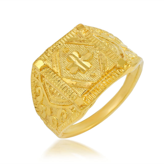 Goldplated Traditional wedding fingerring